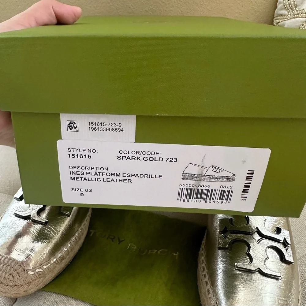 Tory Burch INES PLATFORM ESPADRILLE
